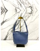 LOUIS VUTTON MYRTILLE BLUE EPI LEATHER MANDARA PM BAG