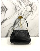 BALLY LEATHER SHOULDER BAG IN BLACK