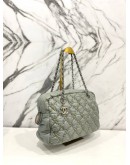 CHANEL QUILTED BUBBLE NYLON TWEED STITCH CAMERA BAG