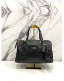 COACH BLACK AVERY SATCHEL BAG WITH STRAP