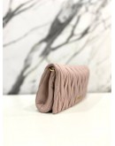 MIU MIU MATELASSE LEATHER SOFT PINK SLING BAG 