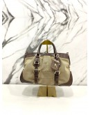 PRADA SMALL TOTE BAG CANAPA CANVAS & LEATHER