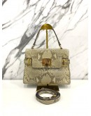 MICHAEL KORS PYTHON SHOULDER BAG