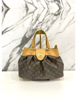 LOUIS VUITTON BOETIE PM BROWN MONOGRAM CANVAS SHOULDER BAG