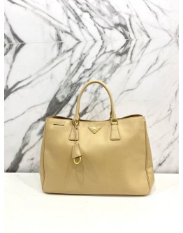 PRADA LARGE GALLERIA SAFFIANO LEATHER TOTE BAG