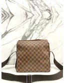 LOUIS VUITTON NAVIGLIO BROWN DAMIER EBENE CANVAS MESSENGER BAG