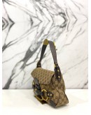 GUCCI HORSEBIT GG CANVAS SHOULDER BAG