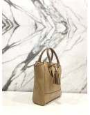 COACH LEGACY SAFFIANO LEATHER MINI TANNER IN BROWN