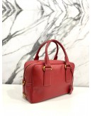 PRADA SAFFIANO LEATHER HANDLE RED BAG