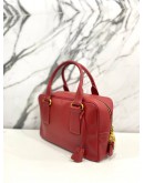 PRADA SAFFIANO LEATHER HANDLE RED BAG