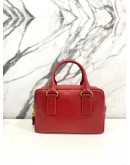 PRADA SAFFIANO LEATHER HANDLE RED BAG