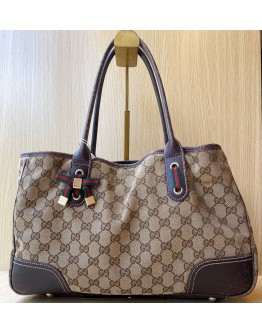 GUCCI GG CANVAS PRINCY TOTE BAG