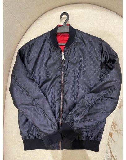 GUCCI REVERSIBLE GG BOMBER JACKET