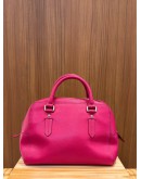 FURLA PINK MAGENTA LEATHER ELENA SATCHEL WITH STRAP