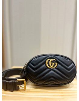 GUCCI WOMEN MARMONT BELT BAG BLACK