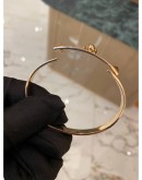 2023 HERMES COLLIER DE CHIEN 18K 750 ROSE GOLD BRACELET