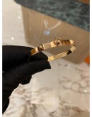 2023 HERMES COLLIER DE CHIEN 18K 750 ROSE GOLD BRACELET