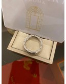 2020 BVLGARI B.ZERO1 RING 18K 750 WHITE GOLD SIZE 60 FULL SET