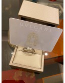 2020 BVLGARI B.ZERO1 RING 18K 750 WHITE GOLD SIZE 60 FULL SET