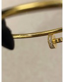 2022 CARTIER JUSTE UN CLOU BRACELET DIAMOND 18K 750 ROSE GOLD NO. 14 FULL SET