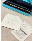 2024 TIFFANY & CO. HARDWEAR LINK BRACELET IN 18K 750 YELLOW GOLD WITH FRESHWATER PEARLS