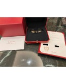 2023 CARTIER LOVE CUFF OPEN CLASSIC MODEL ROSE GOLD BRACELET FULL SET