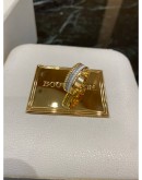 (LIKE NEW) 2016 BOUCHERON QUATRE DIAMOND 18K 750 ROSE GOLD RING SIZE 51 FULL SET
