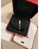(BRAND NEW) 2023 CARTIER LOVE CUFF OPEN CLASSIC MODEL WHITE GOLD BRACELET FULL SET