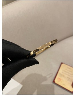 (LIKE NEW) 2022 CARTIER LOVE BRACELET 18K 750 ROSE GOLD SIZE 16 FULL SET