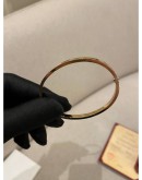 (LIKE NEW) 2022 CARTIER LOVE BRACELET 18K 750 ROSE GOLD SIZE 16 FULL SET