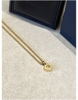 CHOPARD HAPPY DIAMONDS NECKLACE 18K 750 YELLOW GOLD