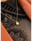 CHOPARD HAPPY DIAMONDS NECKLACE 18K 750 YELLOW GOLD