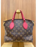 ﻿(NEW YEAR SALE) LOUIS VUITTON FLOWER ZIPPED TOTE MONOGRAM CANVAS PM -FULL SET-